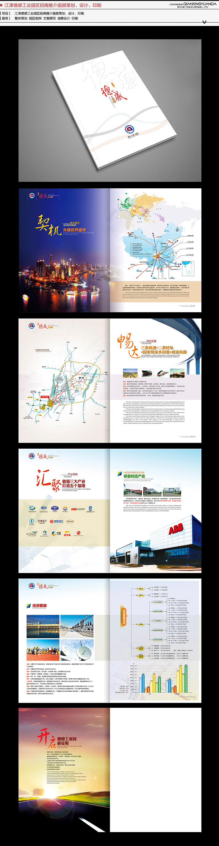 重庆政府画册设计